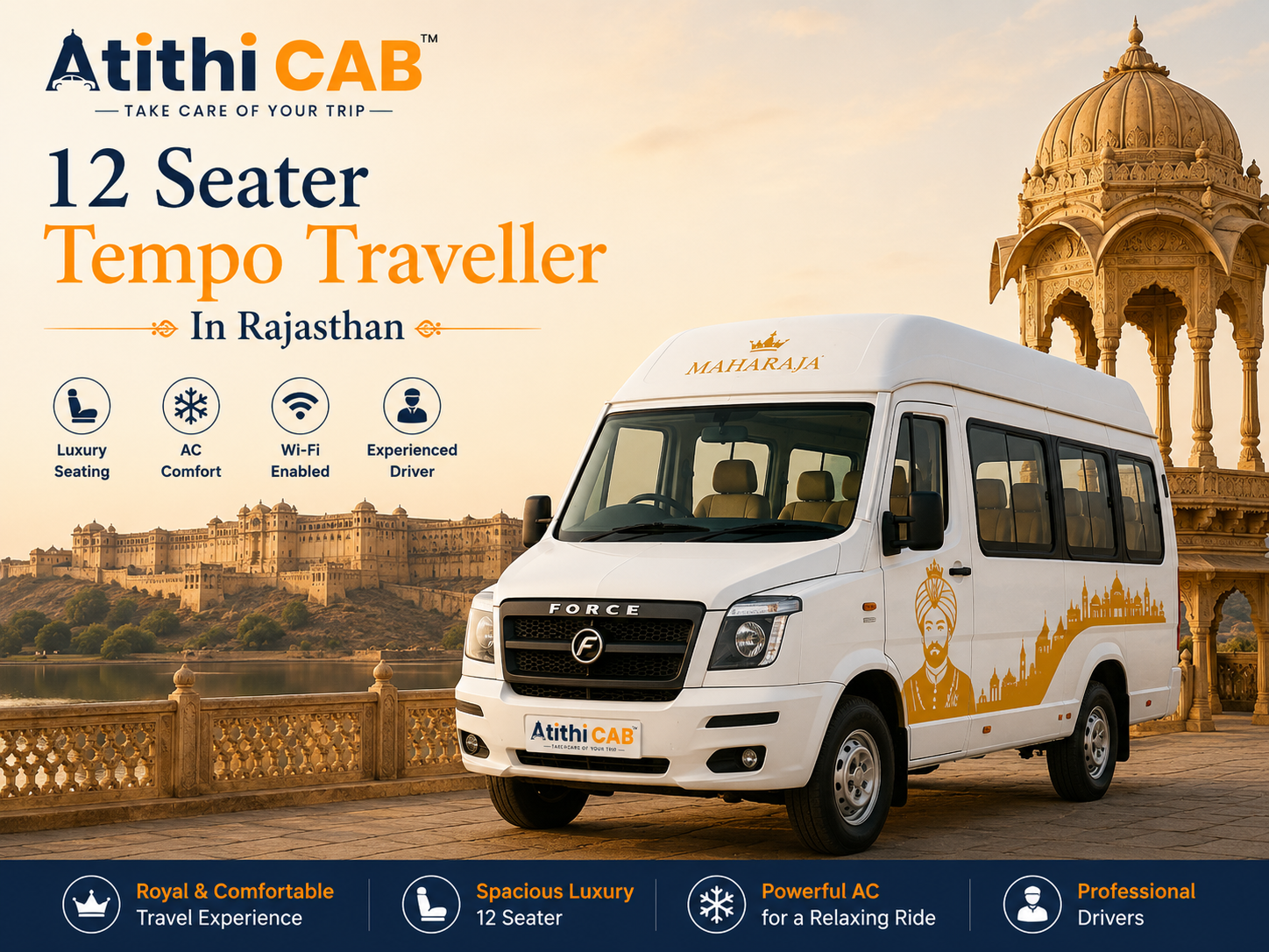 urbania tempo traveller in Jaisalmer 