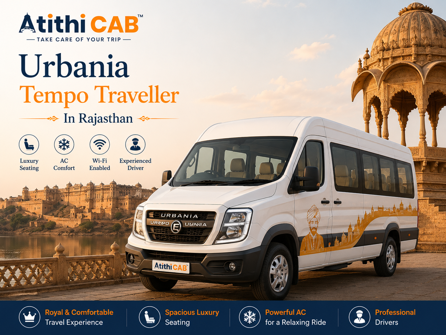 urbania tempo traveller in rajasthan 